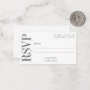Search for budget wedding rsvp cards Black and white