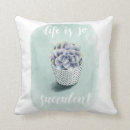 Search for succulent pillows Script