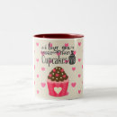 Search for cupcake love mugs Heart