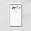 Recherche de registry invitations Élégant