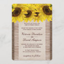 Search for burlap and lace wedding invitations Sunflower