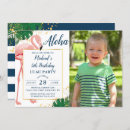 Recherche de rose flamant invitations Aloha