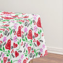 Search for pink hearts tablecloths Valentine