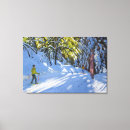 Search for winter scene canvas prints Woodland