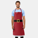 Search for christmas dinner aprons Santa