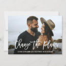 Search for change of plans wedding invitations Modern