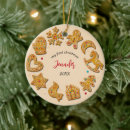 Search for gingerbread ornaments Newborn