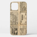 Search for vintage newspaper iphone cases French