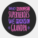 Recherche de père héros autocollants Superhéros