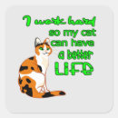 Search for life is better with cats stickers Kitty