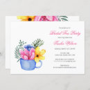 Recherche de teacup bridal shower invitations Boho