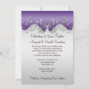 Search for 25th anniversary invitations Purple