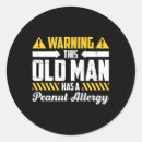 Search for peanut allergy stickers Allergic to peanuts