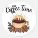 Search for coffee time stickers Cappuccino