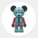 Recherche de créneaux autocollants Rond