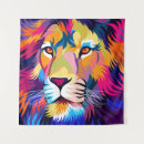 Search for abstract lion art Africa