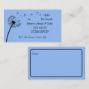 Search for wish business cards Blue