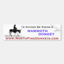 Search for donkeys bumper stickers Farm