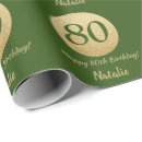 Search for green glitter wrapping paper Happy birthday