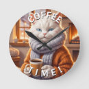 Recherche de temps de café horloges Mur
