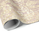 Search for metallic rose gold wrapping paper Pink