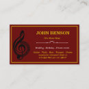 Search for white note business cards Music