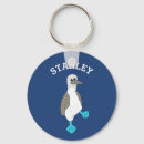 Search for blue bird keychains Galapagos islands