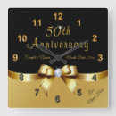 Search for 50 year anniversary clocks 50th