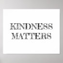 Search for kindness matters posters Positivity