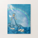 Recherche de cygne blanc puzzles Cygnes blancs