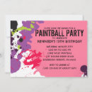 Recherche de splat invitations Paintball