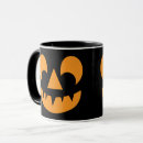 Search for lantern mugs Pumpkin face