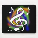 Search for clef notes mousepads Colourful