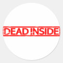 Search for dead inside stickers Funny