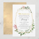 Search for golden anniversary invitations Watercolor