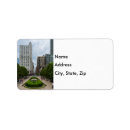 Search for downtown return address labels Illinois