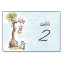 Search for disney table cards Pooh bear shower