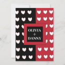 Search for black white red wedding invitations Trendy