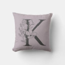 Recherche de monogramme k coussins Boho