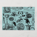 Recherche de steampunk invitations Vintage