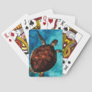 Search for sea turtle playing cards Diver
