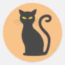Search for black cat stickers Halloween