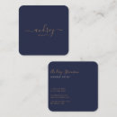 Recherche de navy blue business cards Chic