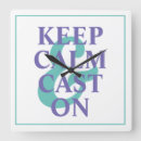Recherche de keep calm horloges Tricot