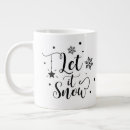 Search for snow sayings mugs Typography