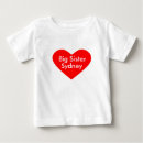 Search for big sister baby clothes Heart