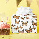 Recherche de papillon orange papier cadeau Coloré