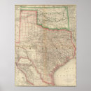 Search for texas counties map posters Indian