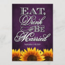 Search for purple sunflower weddings Plum