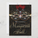 Search for elegant masquerade party invitations Ball